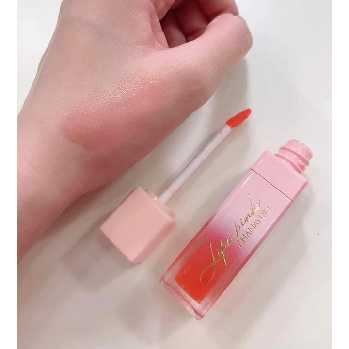 Son Dưỡng Hồng Môi Lips Pink Hanayuki Dưỡng Môi Căng Bóng Cam Kết Chính Hãng Hộp 5g