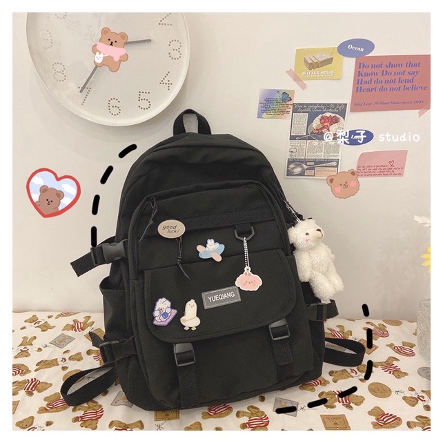 🕙 Balo kiểu dáng basic xì tin đi học Vokoko ver 2 🌈✨ Hàng có sẵn