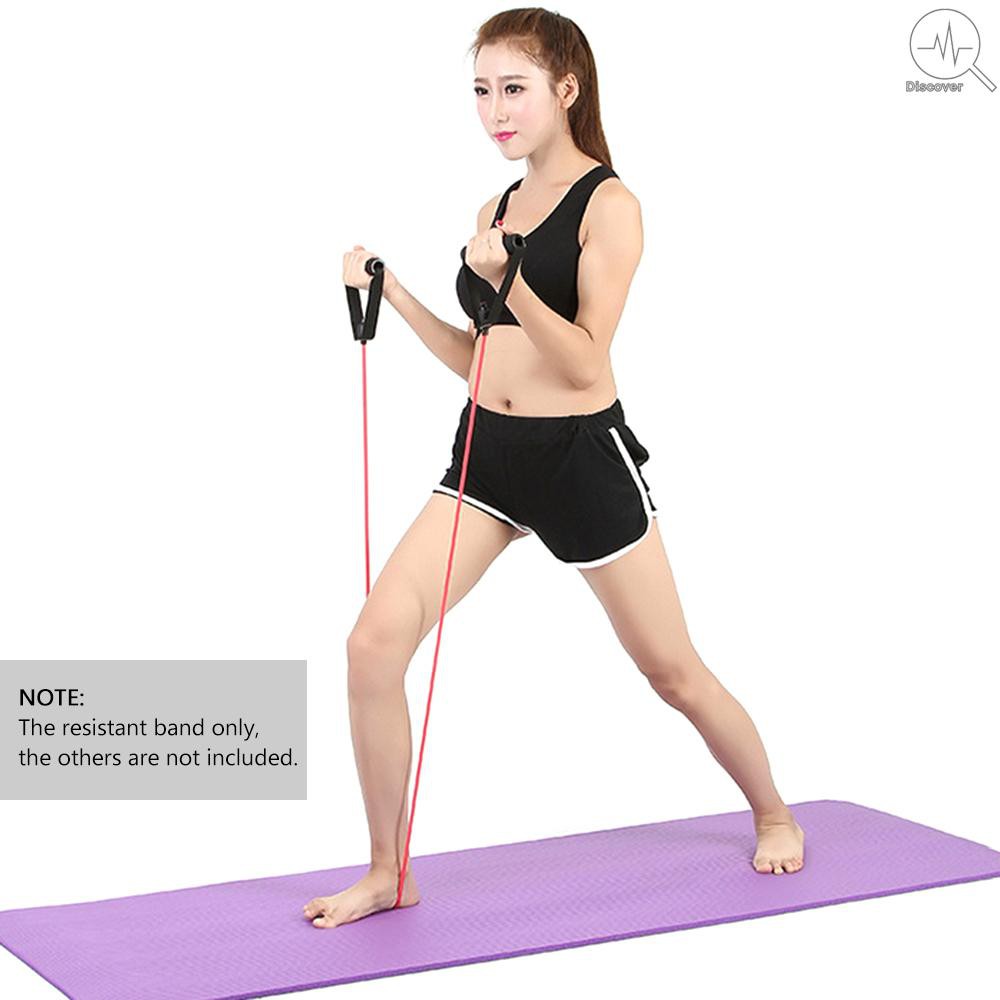 2 Dây Kháng Lực Hình Số 8 Dùng Để Hỗ Trợ Các Bài Tập Yoga