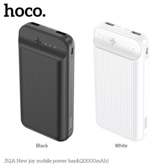 Sạc dự phòng hoco J52A dung lượng 20.000mAh