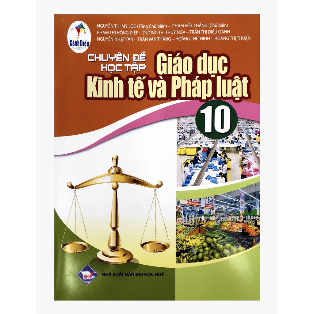 Sách Chuyên đề học tập Giáo dục Kinh tế và Pháp luật 10 Cánh Diều