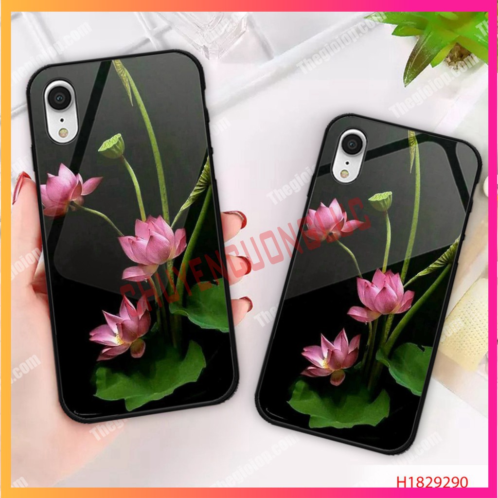 [HOT] - ỐP IPHONE, SAMSUNG TRÁNG GƯƠNG HOA SEN HỒNG H1829290