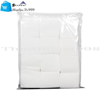 Bịch Bông Tẩy Trang Hình Chữ Nhật Siêu Gòn Mềm Mịn An Toàn Chuyên Dành Cho Spa Sợi Bông Cao Cấp Chính Hãng