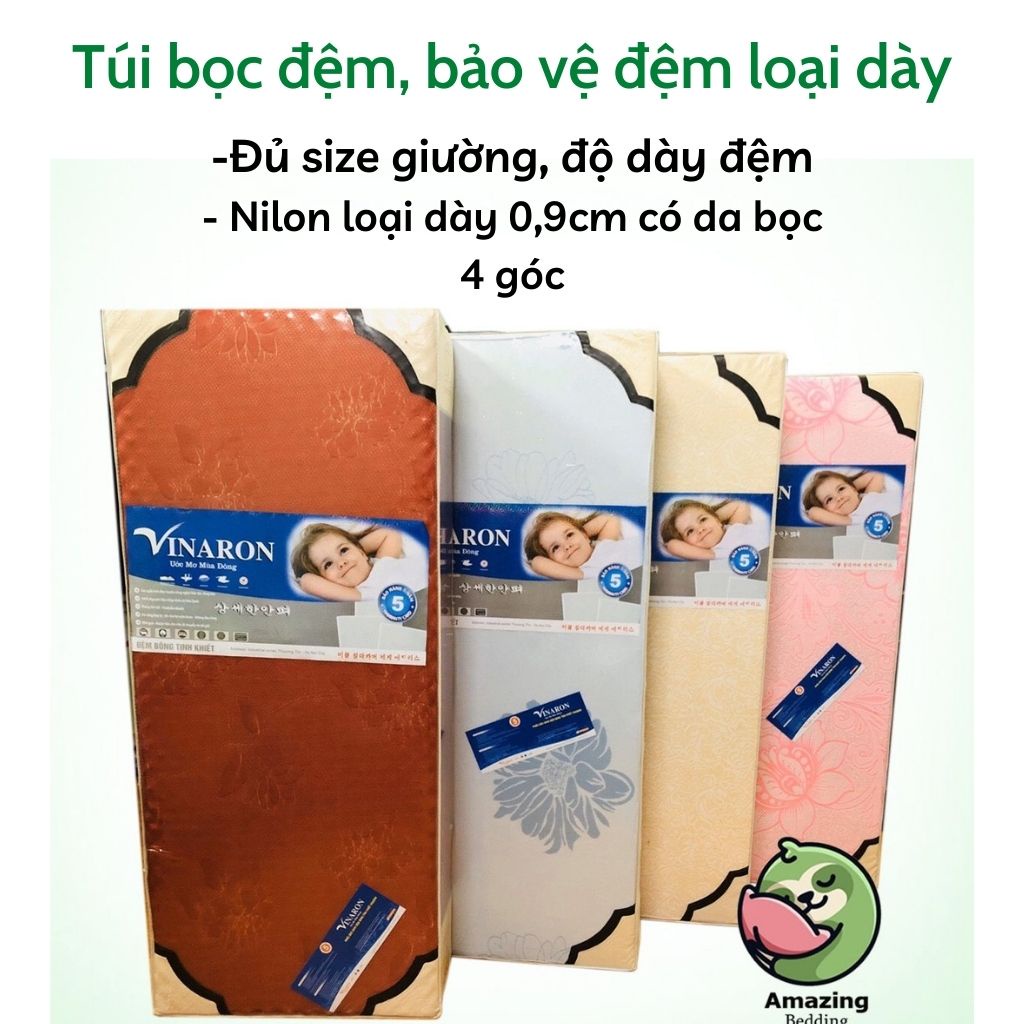 Túi bọc đệm( bảo vệ đệm) loại dày 2 khoá kéo thương hiệu Diamon