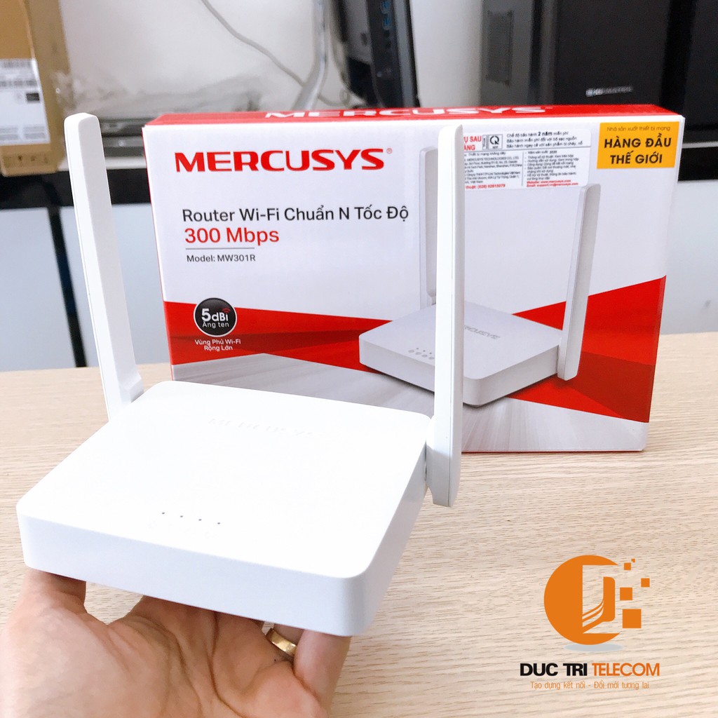 Bộ Phát Sóng Wifi Mercusys MW 301R Chuẩn Tốc Độ 300Mbps - Hàng chính hãng | WebRaoVat - webraovat.net.vn