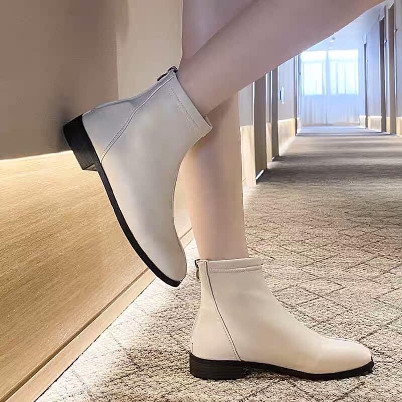 (ORDER) Bốt da trơn đế thấp 2p BIG SIZE (35-43) | BigBuy360 - bigbuy360.vn