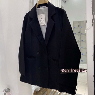 Áo blazer áo vest nữ form rộng cá tính phong cách Hàn Quốc Aimee closet