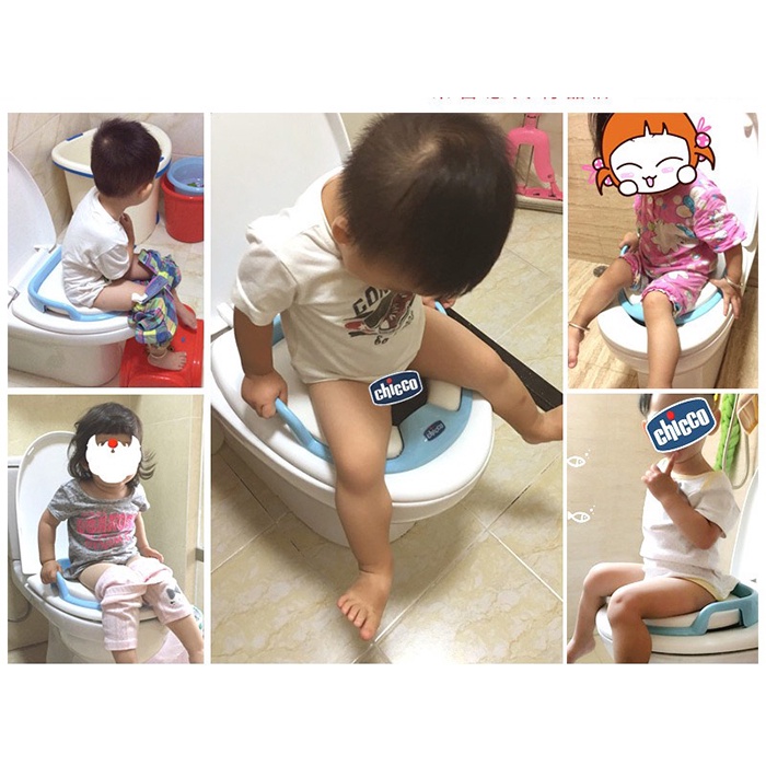 Thu nhỏ bồn cầu Chicco chính hãng, Bệ toilet, lót bồn cầu cho bé