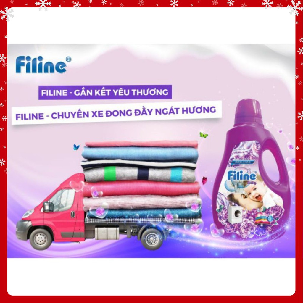 Nước giặt cao cấp filine việt nam_ sạch thơm lưu hương cả ngày_1 Can 3lit