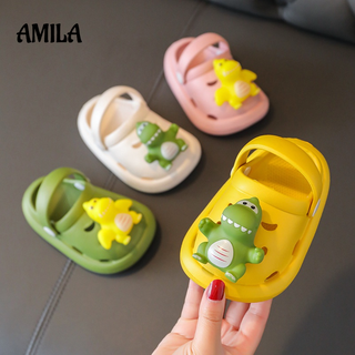 Dép sandal AMILA đế dày mềm mại chống trượt họa tiết hoạt hình thời trang