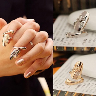 Nhẫn móng tay cá tính độc đáo cho nữ