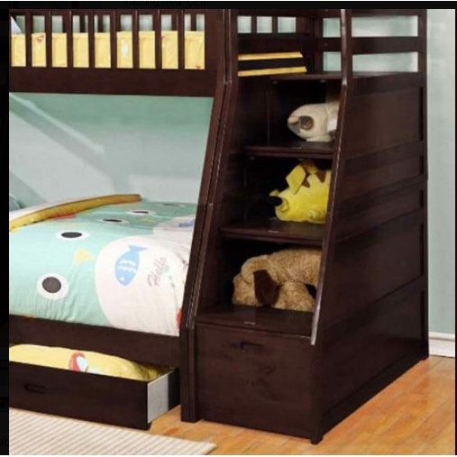 Giường Tầng Trẻ Em cao cấp A203-D, Trên 1m, Dưới 1m4