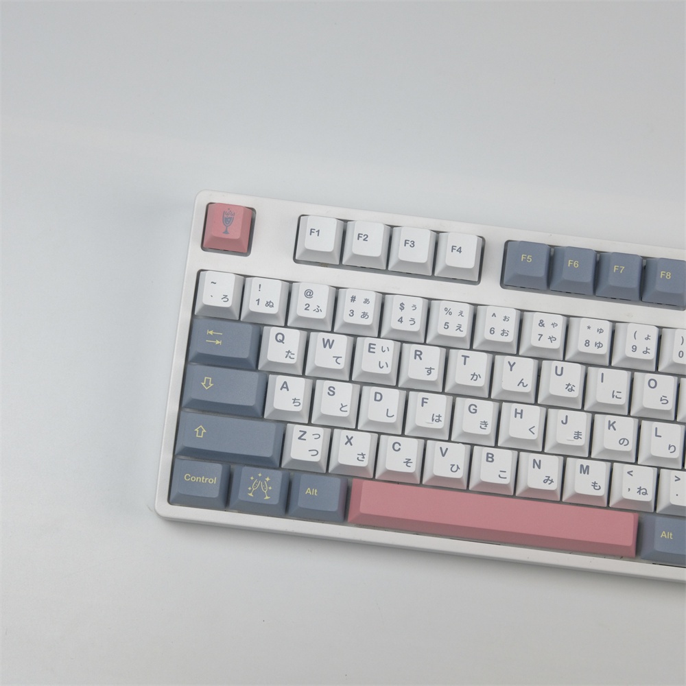 Nút Bàn Phím Gmk Momo Yume Keycap | Bộ 140 Phím Màu Nhuộm PBT Chất Lượng Cao | Bàn Phím Cơ Thích Hợp Cho 61/71/75/87/104.etc