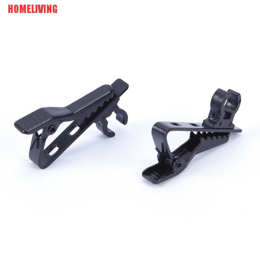 Set 2 Kẹp Micro Cà Vạt Màu Đen Tiện Dụng
