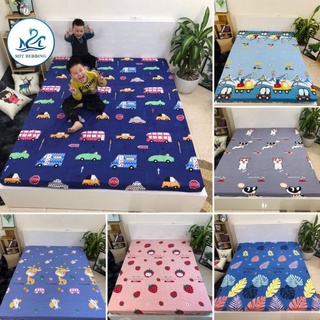 Ga chống thấm cotton, Ga chống thấm họa tiết cho trẻ 1m8 x 2m - giao màu ngẫu nhiên