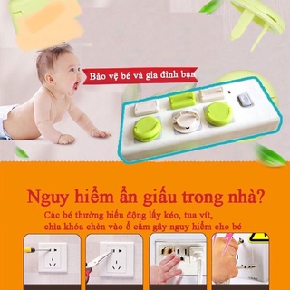 Nút Bịt Ổ Điện An Toàn Cho Bé và Gia Đình