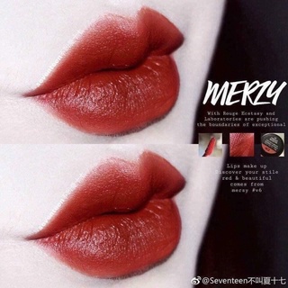 SON KEM MERZY V6 -ĐỎ GẠCH [CHÍNH HÃNG]