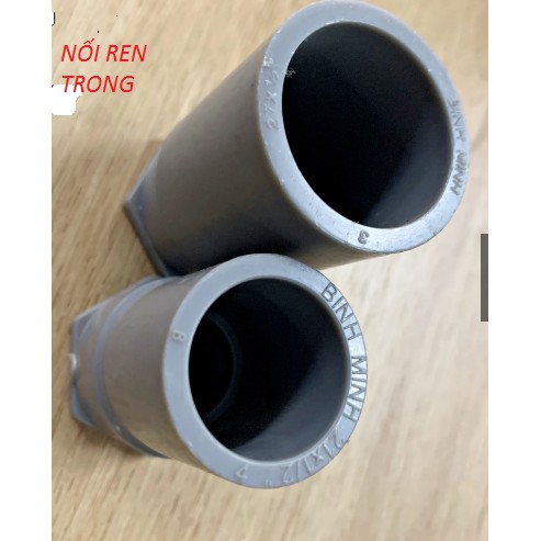 Nối Ren Trong Pvc Bình Minh 21, 27, 34