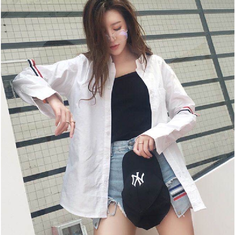 Áo Sơ Mi Nam Nữ Tay Dài Thời Trang Công Sở | BigBuy360 - bigbuy360.vn