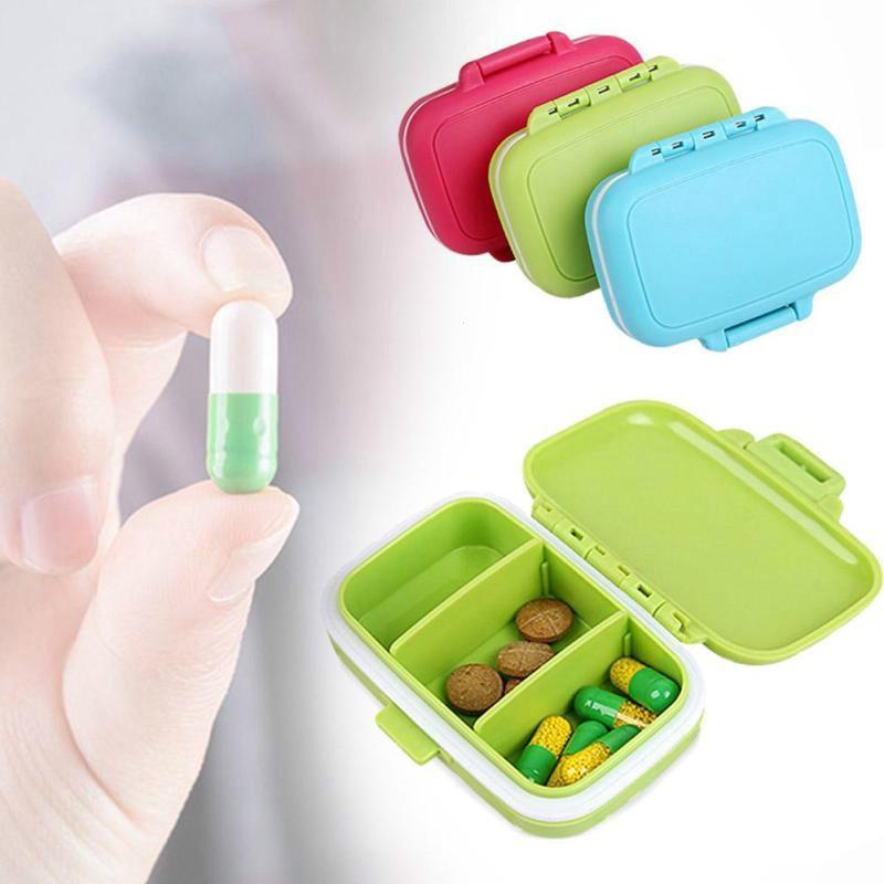 Hộp Đựng Thuốc Mini Chống Ẩm Tiện Dụng Mang Theo Du Lịch
