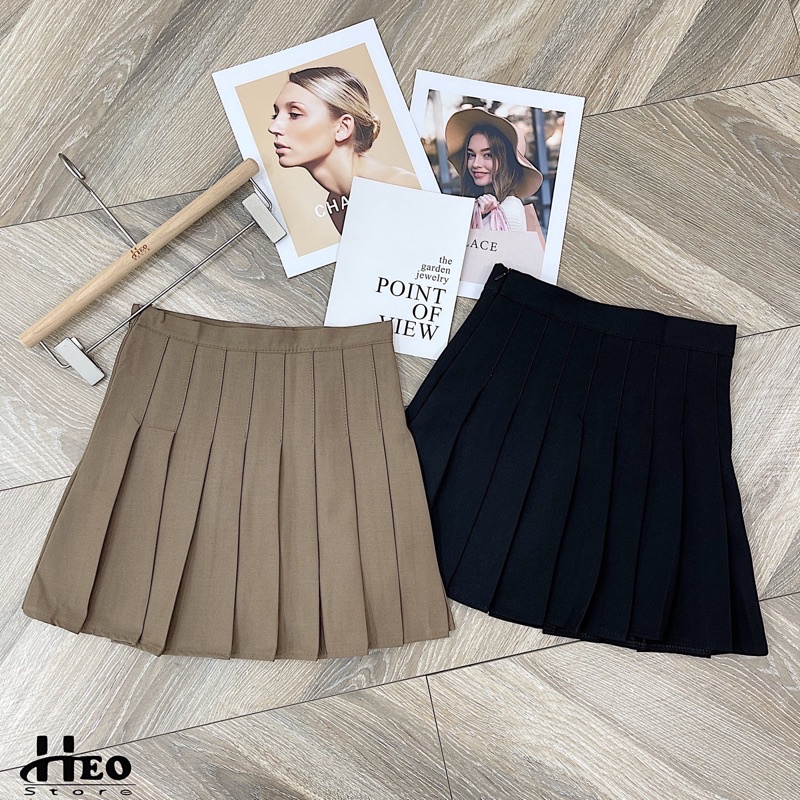 BÁN SỈ CHÂN VÁY DẠ XẾP LY CHO NỮ