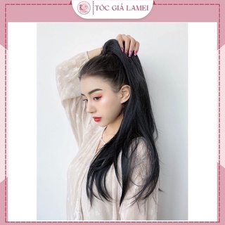 Tóc giả nữ ❤️FREESHIP❤️ Tóc giả ngoạm thẳng 50cm❤️Ảnh thật