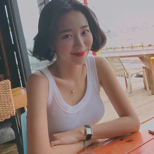 Cocory vn Áo Croptop Cổ Chữ U Dáng Ôm Thời Trang Mùa Hè Cho Nữ