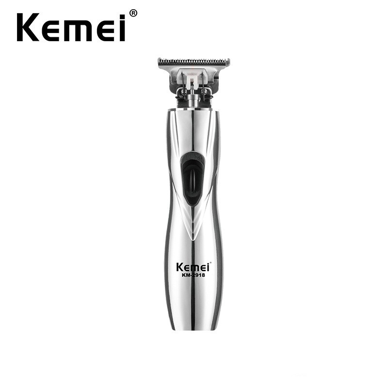 Tông Đơ Kemei Slimline Pro Lưỡi Dao Chữ T Giúp Cạo Sát SIêu Nhẹ D8 Thiết Kế Không / Có Dây Sử Dụng Pin Lithium Ion