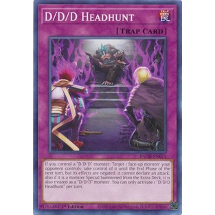 Thẻ bài Yugioh - TCG - D/D/D Headhunt / BACH-EN075'