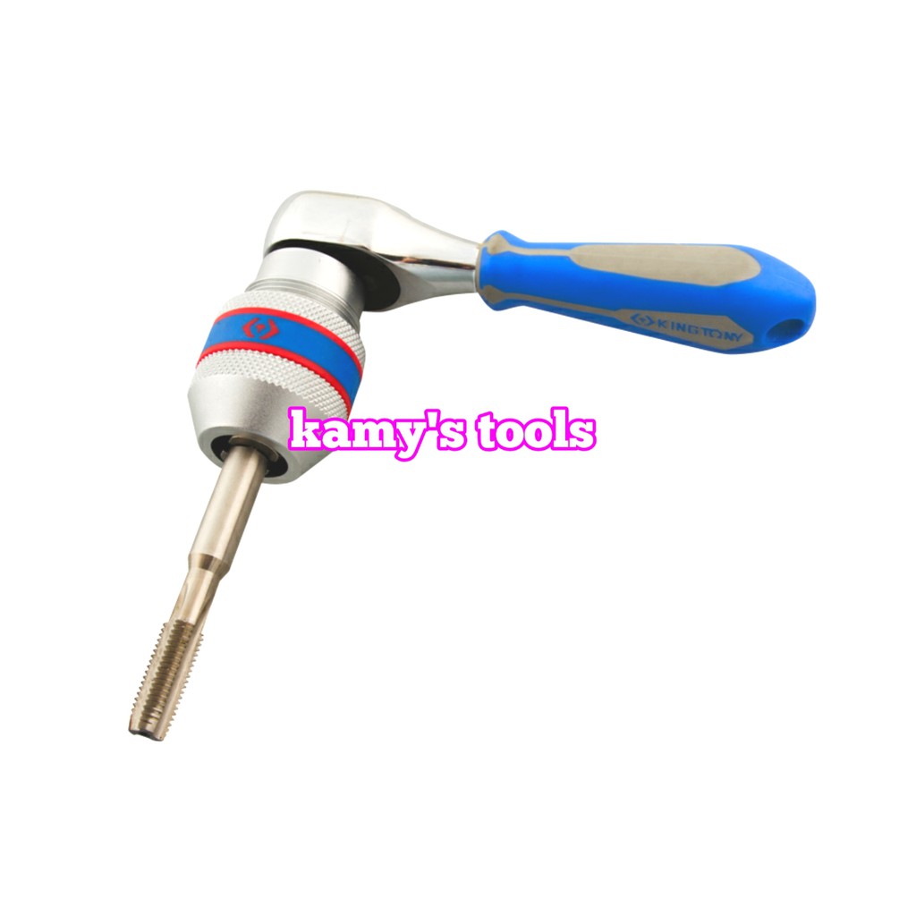 Đầu vặn taro loại 1/2 lỗ vuông 6mm-12mm Kingtony Model 39124012M