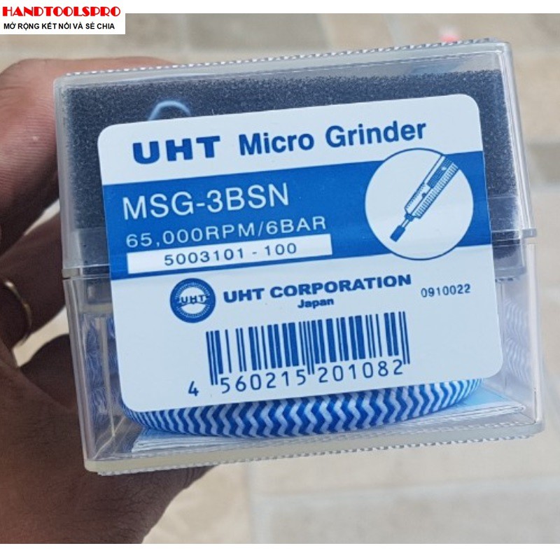 3mm Bộ máy mài hơi thẳng UHT MSG-3BSN