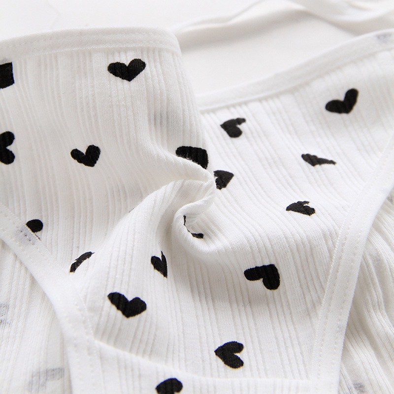 Quần Lót Nữ ❤️FREESHIP❤️ Quần Lót Nữ cotton họa tiết trái tim mã A289