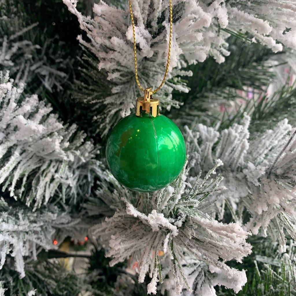 Trái châu trang trí cây thông Noel nhiều màu ctne41