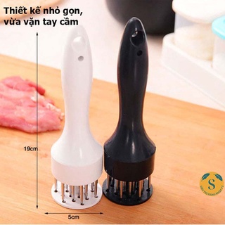 Dụng cụ châm bì, xăm bì, xâm bì, cây châm thịt, xâm thịt, xăm thịt, làm mềm thịt, làm heo quay da giòn [XĂM THỊT]