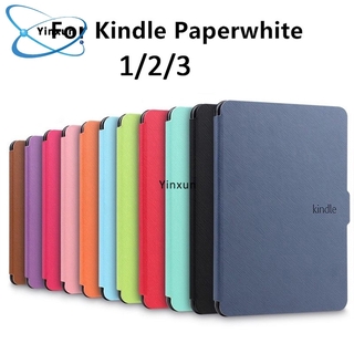 Bao da PU siêu mỏng thiết kế thông minh chất lượng cao cho máy tính bảng KINDLE PAPERWHITE1/2/3
