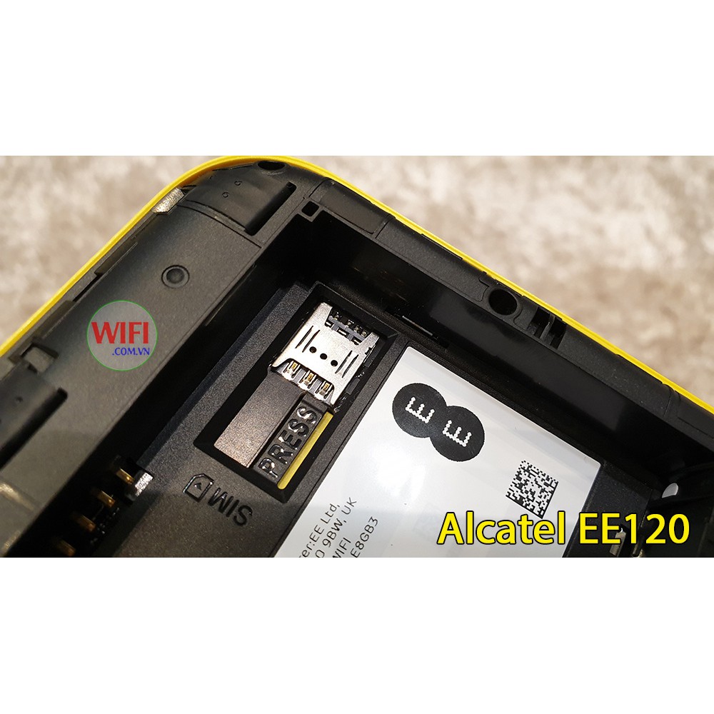 Bộ Phát Wifi 4G Cao Cấp Alcatel EE120, Tốc Độ 4G 600Mbps, Pin 4300mAh, Wifi 802.11ac Hỗ Trợ 20 Kết Nối | BigBuy360 - bigbuy360.vn