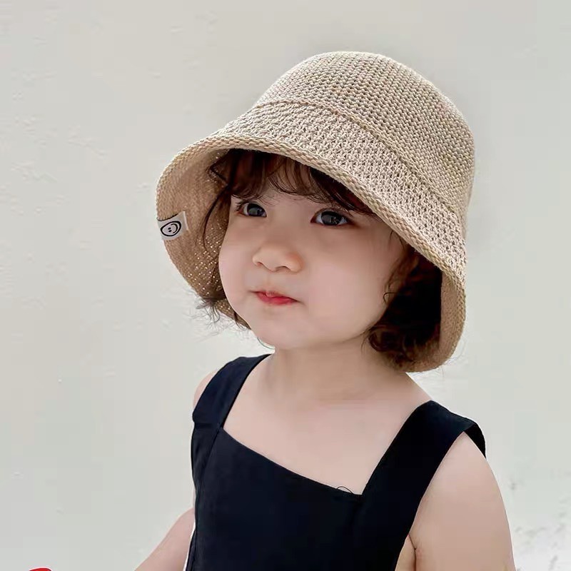 Mũ lưới tròn cho bé 4-10 tuổi vòng đầu 52-55cm