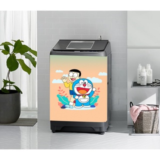 Decal dán máy giặt - Doremon 07