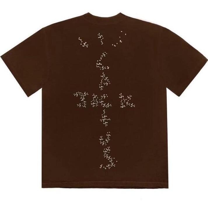 Áo thun cotton ngắn tay hình cây xương rồng thời trang unisex