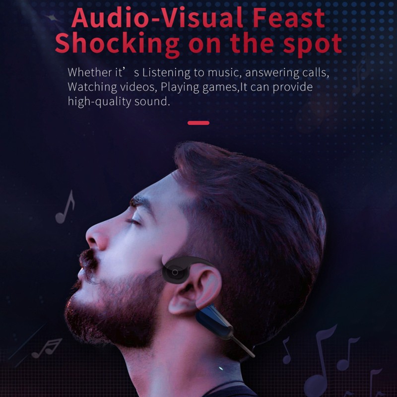 tai nghe không dây 5.0 Truyền Âm Qua Xương