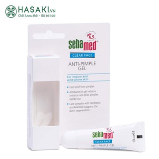Gel giảm mụn Sebamed clear face anti-pimple gel PH5.5 10ml