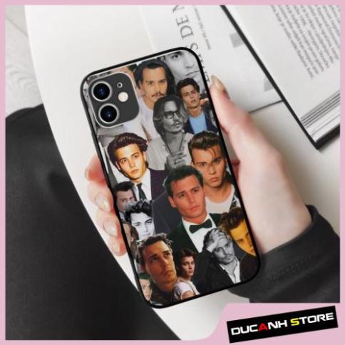 Ốp lưng iphone SAMSUNG hình johnny depp  collage art minimalism chống sốc cứng  cho các dòng iPhone PAP20211049