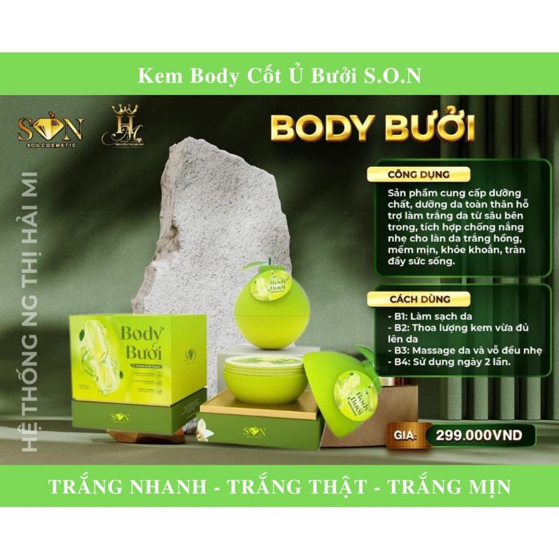 Body Bưởi chính hãng