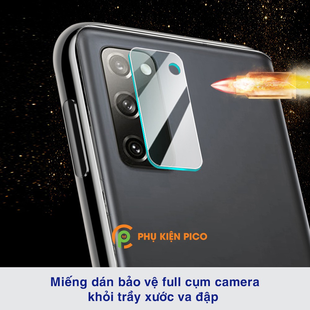 Cường lực camera Samsung S20 Plus độ cứng 9H trong suốt - Dán camera Samsung Galaxy S20 Plus