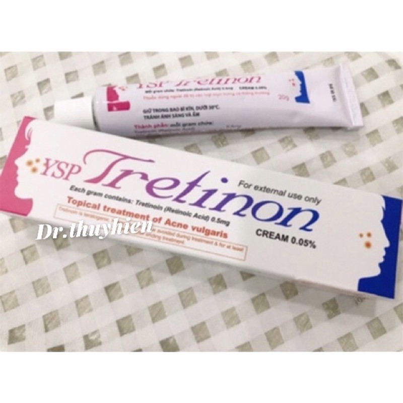 YSP Tretinoin gel cho da mụn date 2025