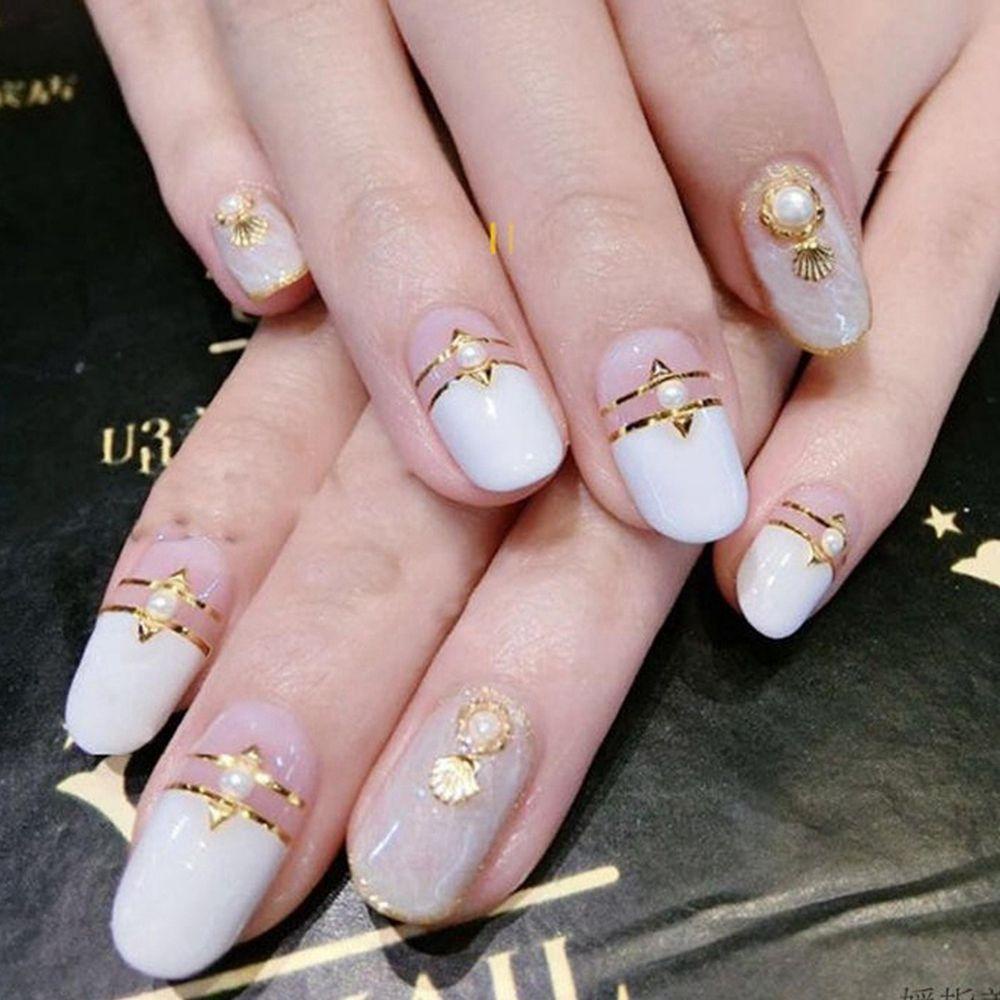 Set 120 Miếng Dán Acrylic Độc Đáo Tiện Dụng|Kim Tuyến Lấp Lánh Trang Trí Móng Tay DIY