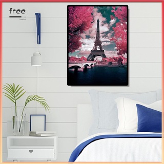 Tranh Đính Đá 5d Tự Làm Hình Tháp Eiffel