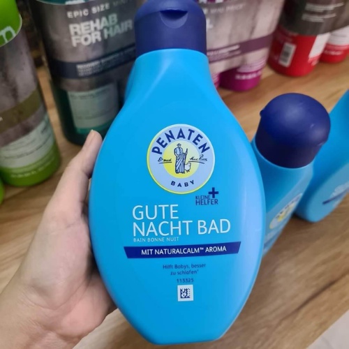 Sữa tắm Penaten cho bé Gute Nacht Bad giúp bé dễ ngủ 400ml, hàng Đức - Shop Mecici