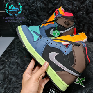Giày Jordan 1 Cổ Cao Tokyo Bio Hack Nam Nữ