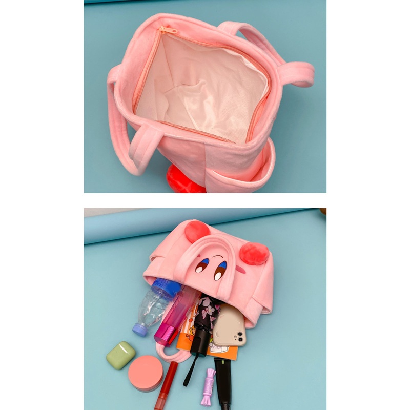 Túi Tote Lông Xù Cầm Tay Họa Tiết Ngôi Sao Hoạt Hình Đáng Yêu Cho Nữ